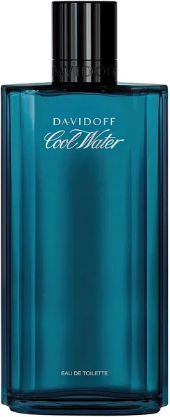 Davidoff Cool Water Eau de Toilette para Hombres; Fragancia Fresca con Notas de Cilantro, Menta y Lavanda; Intensidad Media - 70% de Descuento
