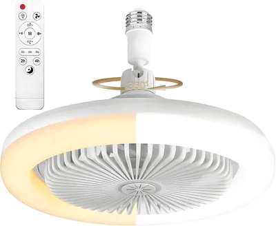 天井ファン照明 LED 小型 E26 リモコン調光色温度 風量 3段階 - 78% Off