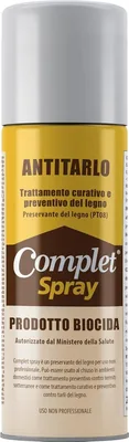 Fungicida Completo per Legno, Senza Profumo e Incolore, Protezione per Arredamento, Pavimenti in Legno e Oggetti in Legno, Spruzzo da 200 ml - 90% di Sconto