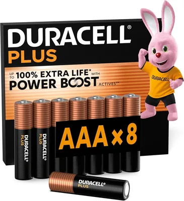 Duracell Plus AAA Batteries 8 Pack 33% Off