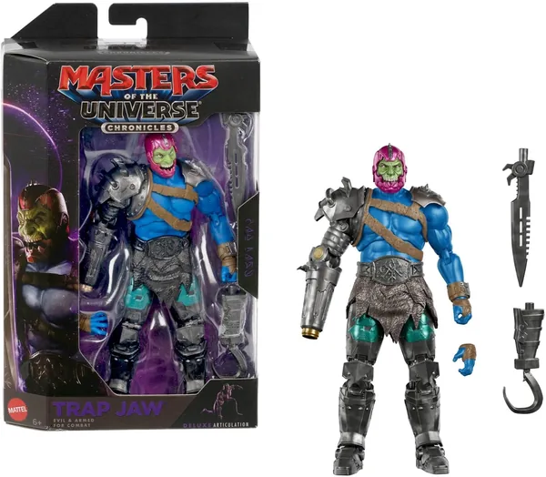Mand bula, Chronicles Masters of the Universe, com 30 Pontos de Articula Ão, Boneco Inspirado no Filme Live Action