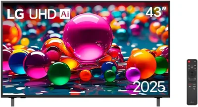 TV Inteligente LG 43AU801C0SA 4K de 43' 