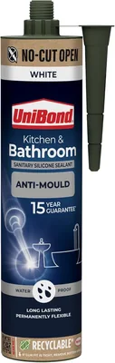 UniBond Kitchen Bathroom Sealant 280ml White