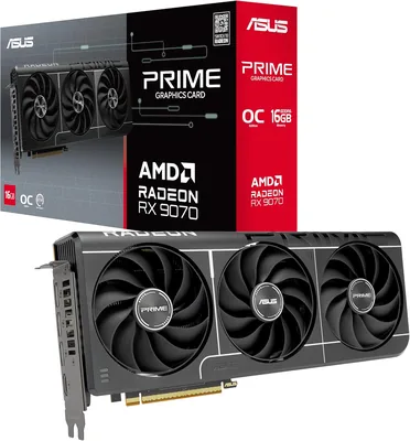 ASUS Prime Radeon RX 9070 EVO 16GB GDDR6 OC Gaming Card