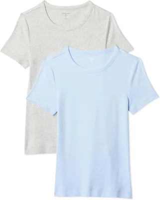 Essentials Women's Slim Fit T-Shirt Pack of 2 Best Deal
