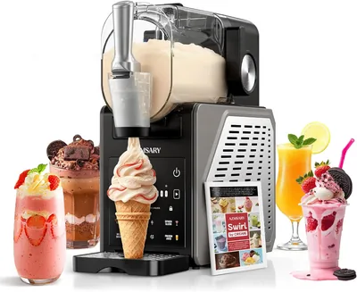 Machine à slushie et glace maison de 2,5L avec affichage LED | Préparez des slushies, glaces, margaritas, frappés et milkshakes
