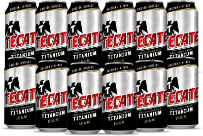 Cerveza Tecate Titanium 24 Latas de 355ml - 57% Descuento