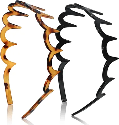 TOSEFES Zigzag Headbands 2-Pack Best Deal