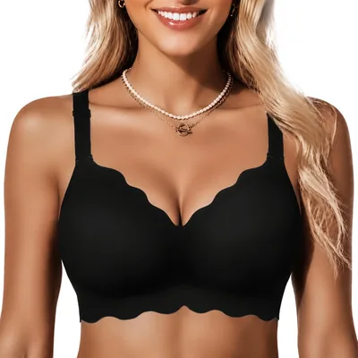 COCOMARTS Jelly Bra Wireless Push Up Bralette - Best Deal