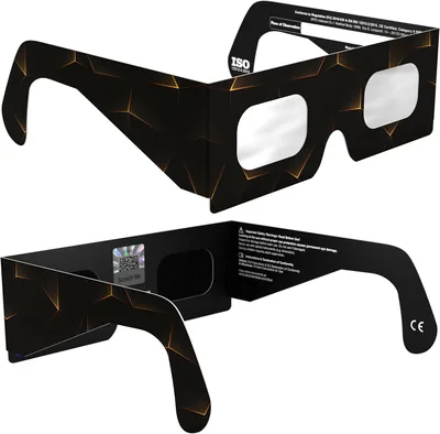 Absolute Eclipse Sonnenfinsterglas 2026 - ISO 12312-2 zertifiziert - 12. August 2026 - Erwachsen Chi (27% Rabatt)