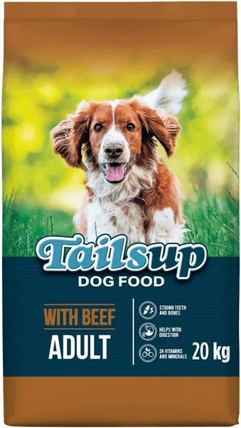 Beef Flavour Adult Dog Food 20kg - Best Deal