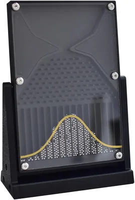 Galton Board - Normal Distribution Lab Tool 12x18cm Acrylic Desk Toy