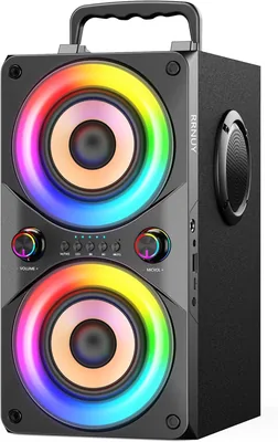 Deep Bass TWS Speakers w/ LED Lights