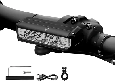 Monkey Home Ahead Frontlicht: 1000-3250 Lux LED Fahrradlampe mit 2000-8000 mAh Power