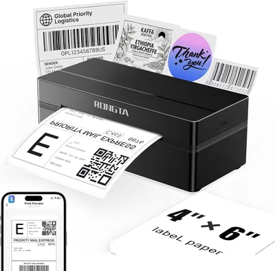 Rongta Bluetooth Shipping Label Printer Deal