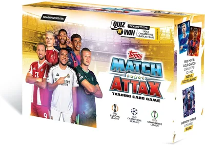 Topps UEFA Champions League Match Attax 2025-26 Cards - Flow Pack (34)