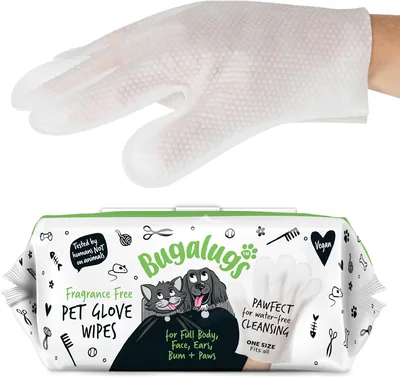 BUGALUGS Dog Grooming Glove Pack of 30 - Best Deal
