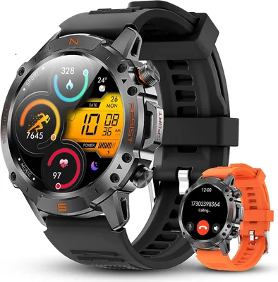WalkerFit Military Smart Watch Men 1.43" AMOLED Best Deal