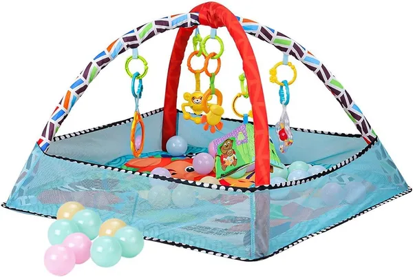 Baby Activity Gym Play Mat - Ocean Ball Sensory Toy, ZAR 341.00 Best Deal