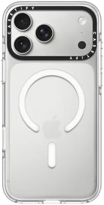 CASETiFY Clear iPhone 17 Pro Max Case - 6.6ft Drop Protection
