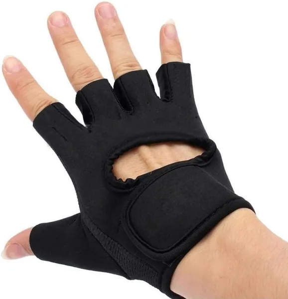 Par de Luva Academia Muscula o Feminina Masculina Luva Ciclismo Treino Fitness Gin stica Prote o Antiderrapante Anticalos Ajust vel Acolchoada Anat mica Unissex Neoprene Respir v