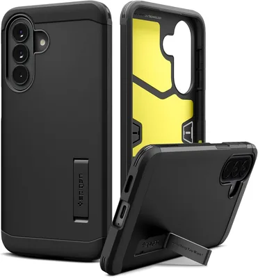 Spigen Tough Armor Case - Samsung Galaxy A57 5G - Zwart