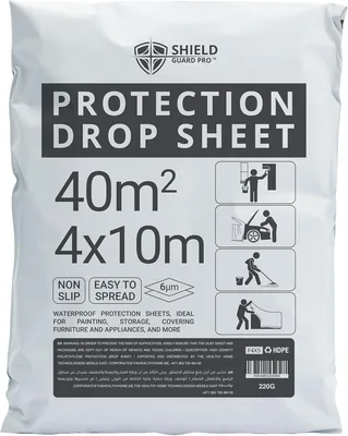 Shield Guard Pro 40m² Waterproof & Dustproof Sheet