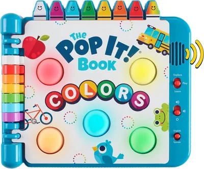 Pop It! Book: Colors