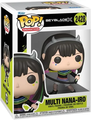 Funko Pop! Beyblade X - Multi Nana-IRO Vinyl Figure, Official Merchandise