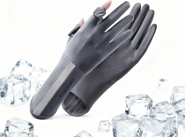 قفازات حماية من الشمس لنساء GoodTool، قفازات صيفية مقاومة للموجات فوق البنفسجية، قفازات Ice-Silk لمقاومة أشعة الشمس أثناء القيادة وركوب الدراجات - توفير 16%