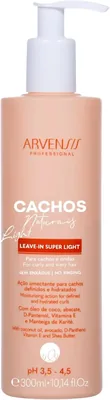 Arvensis - Leave-In Super Light Cachos Naturais 300ml | Hidratação Leve, Definição e Controle de Frizz | Desconto 19%