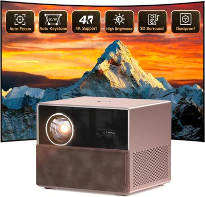 XuanPad Mini Rose Gold Projector 19% Off