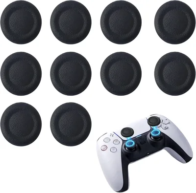 10 Capuchons antidérapants pour manette, protecteurs en silicone pour meilleure précision, installation facile - Joystick Caps