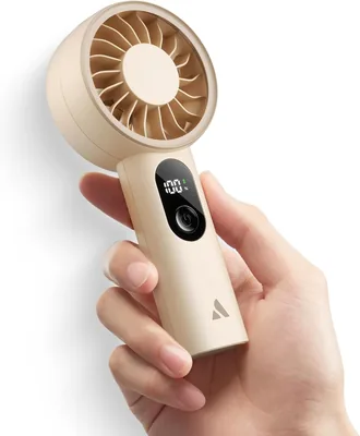 Aecooly Mighty Handheld Fan, Tragbarer Mini Ventilator, USB-Ladefähig [Kühlzeit bis zu 10 Stunden], Batteriebetrieben, Ideal für Outdoor und Büro