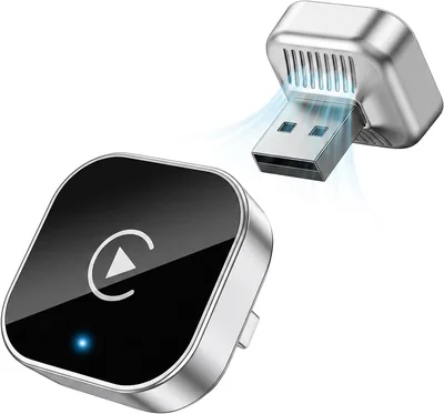 TOBY'S 2026 CarPlay Adapter - Mini Plug & Play, Fast Connect