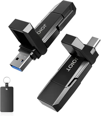 2 in 1 Dual External SSD Hard Drive USB Flash Drives