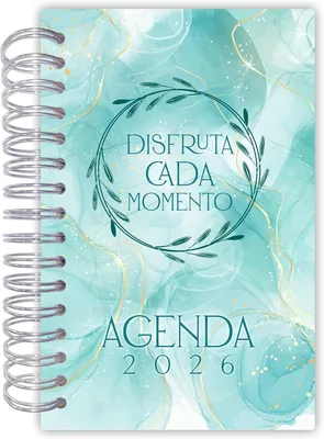 Agenda diaria 2026 para oficina y negocios TEFI, planificador práctico y útil, una página al día