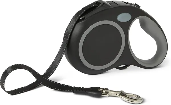 Correa Retractable Amazon Basics para Perro, Talla L, Mejor Oferta