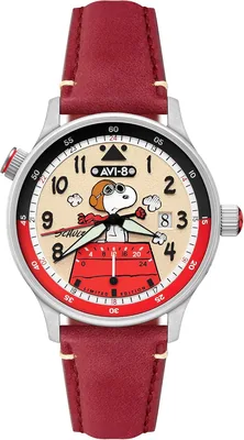 AVI-8 Hawker Hurricane Mckellar Dual Time Watch, 43.5mm AV-4151 Best Deal