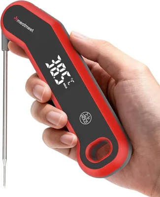 Meatmeet S1 Meat Thermometer - 0.5s Instantan Tillsamman, ±0.3°C Närvarne, IP67 Vätvärd Thermometr C, 50% Off