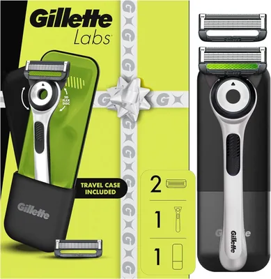 GilletteLabs Men's Sharp White Edition Handle with Discount: 24% Off
