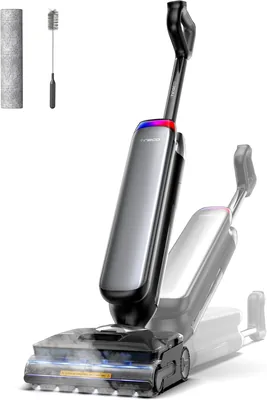 Tineco Floor One S9 Artist Steam Pro 2-in-1, Aspirapolvere a Vapore con Tecnologia HyperSteam 160°C e Schermo LCD, Offerta Speciale