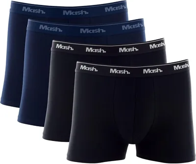 Kit 4 Cuecas Boxer Macho Algodão Respirável