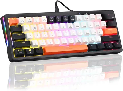 GAMEON AEROX GOMK160-RS 60% RGB Mechanical Keyboard, Red Linear Switch, 30% Off
