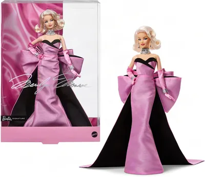 Barbie Signature Muñeca de Colección Marilyn Monroe 6Y+ | Vestido Rosa con Lazo Grande
