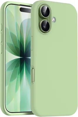 डाइज़ोरो iPhone 17 केस, सिलिकॉन 3 लेयर्स वाला स्लिम फुल कवरेड सॉफ्ट जेल फोन केस