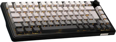 Clavier G-Lab KEYZ Elite 300 GRG - TKL Tri Mode sans fil 2.4 GHz pour gamer, Bluetooth/câblé - Mécanique échangeable chaud
