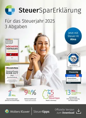 Wolters Kluwer Steuertipps GmbH – 52% Rabatt