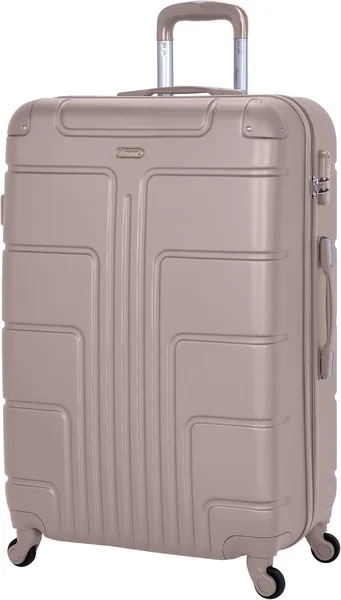Senator Lightweight Luggage Checked Bag- Durable Hard Shell 28 Inches Suit Case for Travel A1012 | ABS Large Hard sided with Spinner Wheels 4