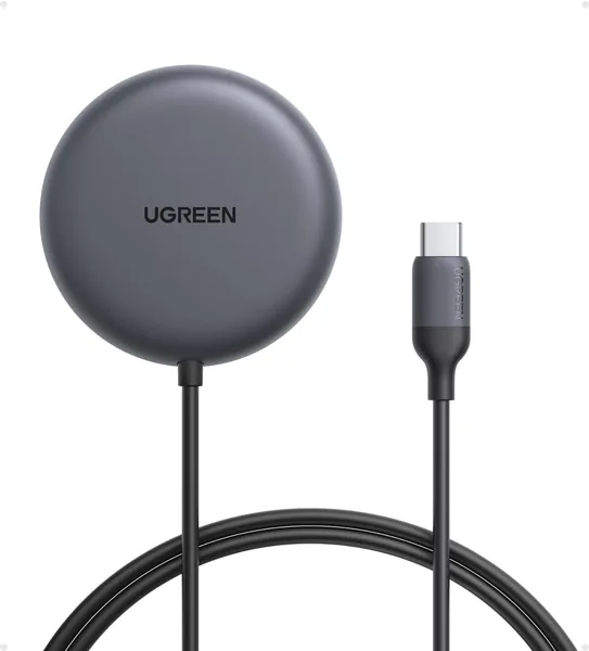 UGEN Zapix Magneet Draadloze Oplader 25W, Qi2 Gecertificeerd voor iPhone 17/ met MagSafe